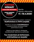 MenSe mukana Manse:n M&ouml;rin&ouml;ill&auml; 17.&ndash;18.4.2026.