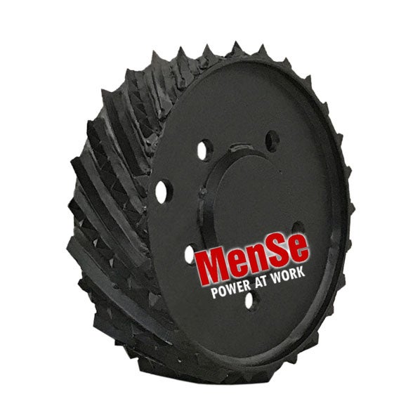 Kuoriva ter&auml;ssy&ouml;tt&ouml;rulla John Deere H415 (Black Bruin) harvesterikouraan